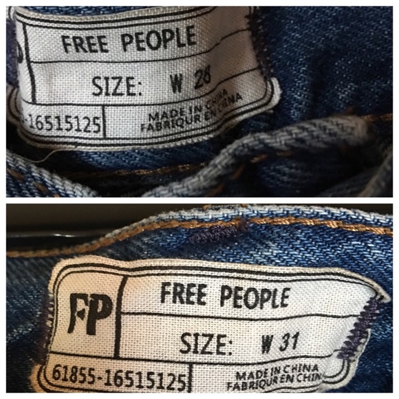 Free People cropped release hem jeans - Picture 5 of 6